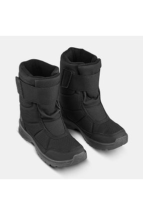 بوت برفی مشکی بچه گانه ضد آب Decathlon - کد 857824344