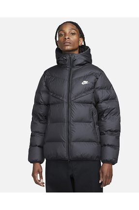 کاپشن مشکی مردانه رگولار Nike - کد 770389162