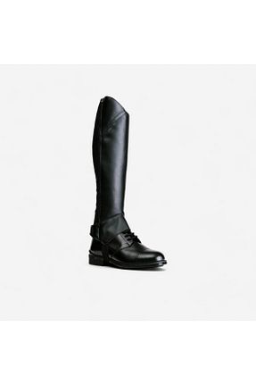 چکمه های سواری و مینی چپس مشکی زنانه Decathlon - کد 814133326