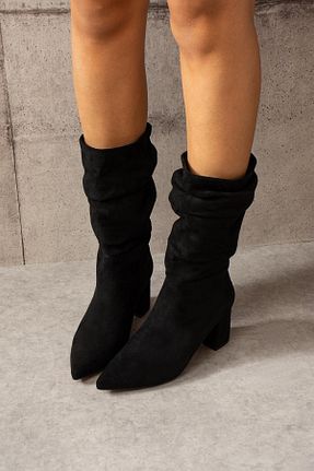 بوت / نیم بوت مشکی زنانه جیر ShoeTek - کد 863138786