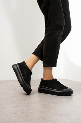 بوت / نیم بوت مشکی زنانه چرم مصنوعی ShoeTek - کد 863141467
