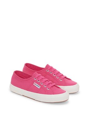 کفش اسنیکر صورتی زنانه بند دار Superga - کد 797194041