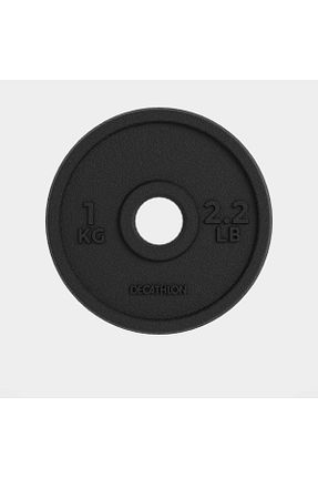 دمبل و صفحه وزنه مشکی ریخته گری Decathlon - کد 808585376