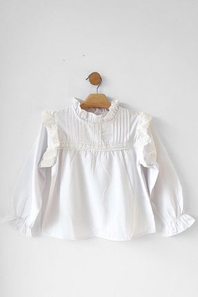 پیراهن سفید بچه گانه اسلیم فیت UB UTKUBABY - کد 863153066