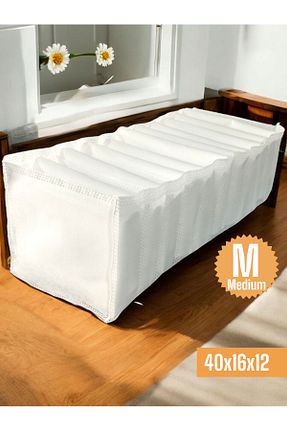 نظم دهنده کمد سفید پارچه Balkan Room - کد 863084339