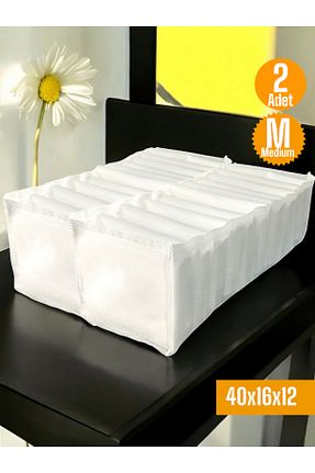 نظم دهنده کمد سفید پارچه Balkan Room - کد 863082990