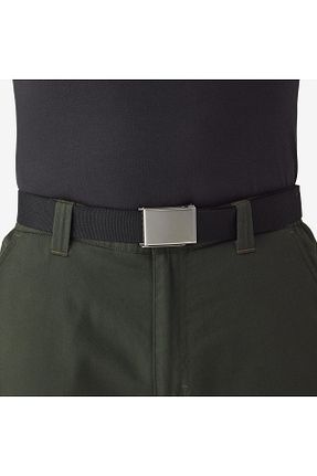 کمربند مشکی زنانه چرم مصنوعی Decathlon - کد 852241632