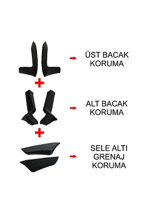 آهن محافظ موتور سیکلت GP KOMPOZİT - کد 764967931