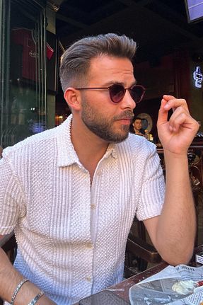 عینک آفتابی رنگی مردانه UV400 FALAN EYEWEAR - کد 849652363