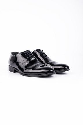 کفش کلاسیک مشکی مردانه چرم مصنوعی İmza - کد 863188693