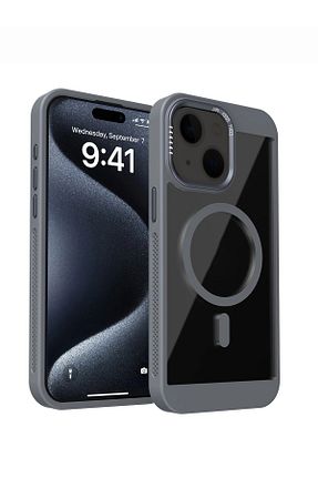 کاور و قاب طوسی iPhone 13 OSG - کد 863187495