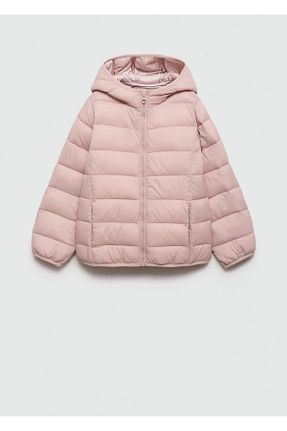 کاپشن صورتی بچه گانه رگولار MANGO Kids - کد 863181252