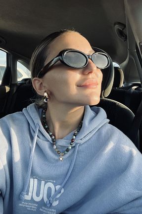 عینک آفتابی مشکی زنانه UV400 REN EYEWEAR - کد 640720253