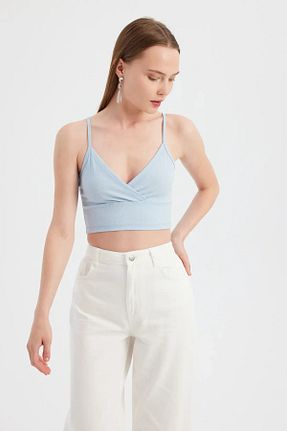 بلوز آبی زنانه ساده Hiccup - کد 859374692