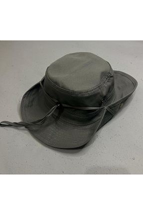 کلاه طوسی زنانه پنبه ای Store ışık - کد 832371013