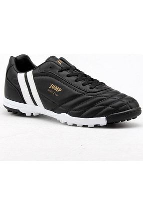 کفش فوتبال چمن مصنوعی مشکی مردانه پلاستیک Jump - کد 57623643