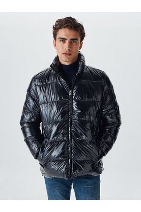 کاپشن مشکی مردانه رگولار Ltb - کد 148409838