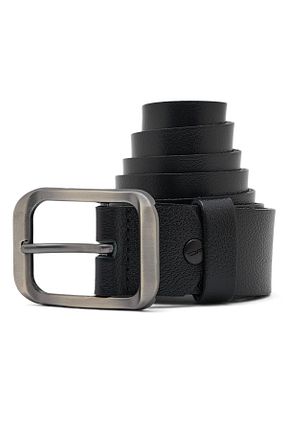 کمربند مشکی مردانه Deri Company - کد 824168109