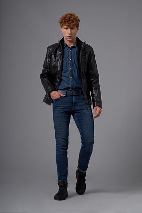 کاپشن مشکی مردانه رگولار Deri Company - کد 754928069