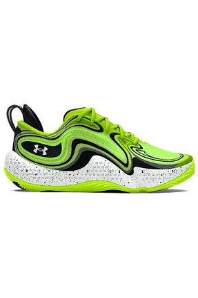 کفش بسکتبال سبز مردانه پارچه ای Under Armour - کد 805772192