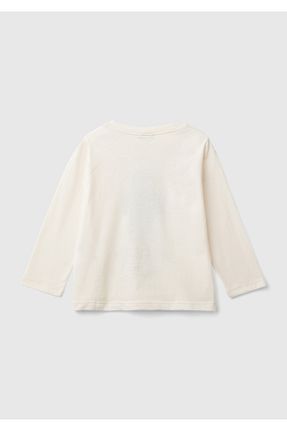 تیشرت نباتی بچه گانه رگولار United Colors of Benetton - کد 863338925