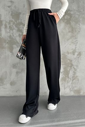 شلوار مشکی زنانه پارچه macharel jeans - کد 863343178