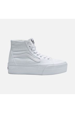 کفش اسنیکر سفید زنانه بند دار Vans - کد 788846764