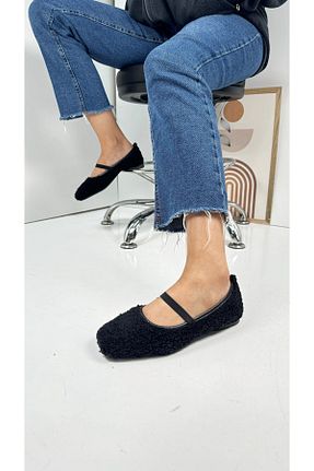 بابت مشکی زنانه چرم مصنوعی İmerShoes - کد 864945216
