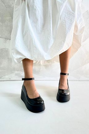 کفش پاشنه بلند پر مشکی زنانه پاشنه متوسط (5-9 سانتی متر) inizio - کد 841343935
