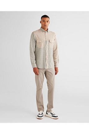 شلوار طوسی مردانه پارچه Gant - کد 859163523
