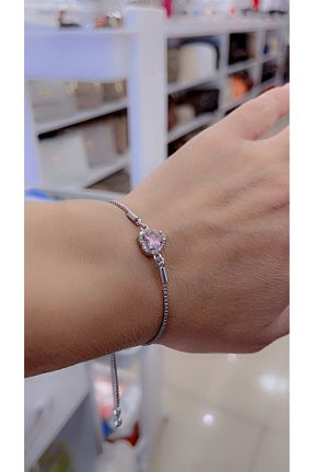 دستبند استیل (فولاد) زنانه استیل (فولاد) PUKSILVER - کد 863388021