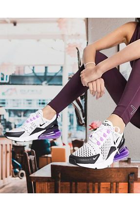 کفش اسنیکر رنگی زنانه بند دار Nike - کد 758342734