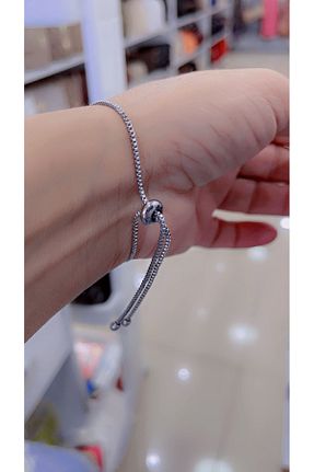 دستبند استیل (فولاد) زنانه استیل (فولاد) PUKSILVER - کد 863388021