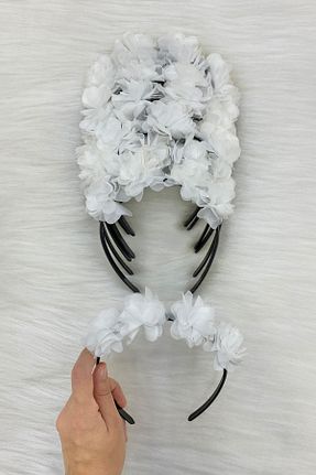 عقد و عروسی و حنابندان سفید ZEYMERADE - کد 863361784