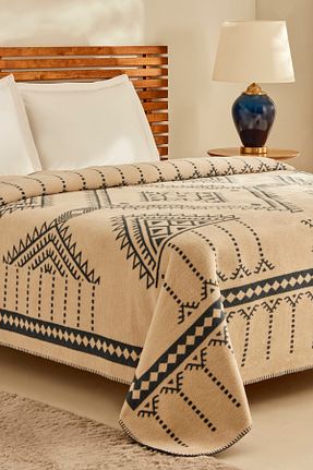 پتو دونفره سرمه ای 200 x 220 Karaca Home - کد 863415400