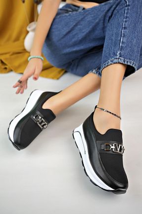 کفش کژوال متالیک زنانه چرم مصنوعی Aymood - کد 150580038
