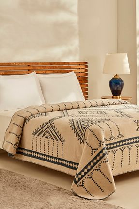 پتو دونفره سرمه ای 200 x 220 Karaca Home - کد 863415400