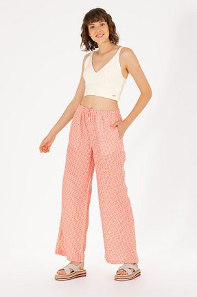 شلوار صورتی زنانه پارچه U.S. Polo Assn. - کد 835447612