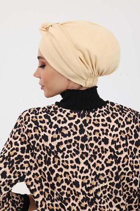 کلاه شنای حجاب بژ زنانه Aisha