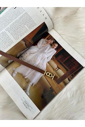 کمربند قهوه ای زنانه Angel Mia - کد 844526432