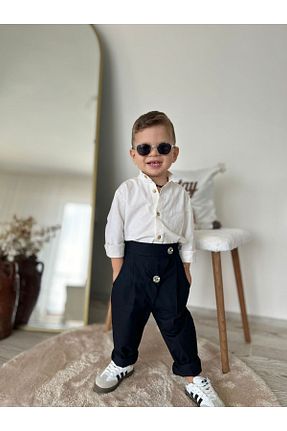 ست نوزادی مشکی بچه گانه پنبه ای favorimkids - کد 863423659