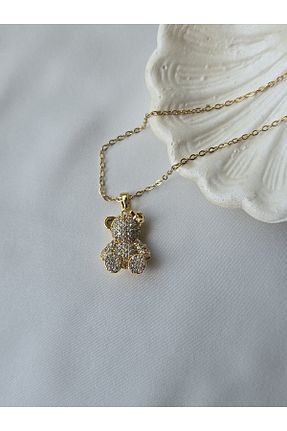 گردنبند جواهر طلائی زنانه زیرکن ULYOS PONIS - کد 863421284