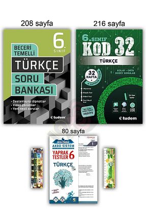 درسی و کتب کمک آموزشی Tudem Yayınları - کد 863417811