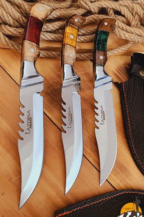 اکسسوری چاقو و قمه قهوه ای LAZBİSA - کد 863525773