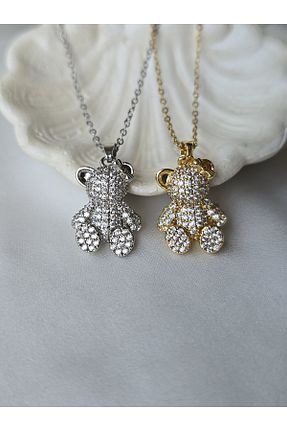 گردنبند جواهر طلائی زنانه زیرکن ULYOS PONIS - کد 863421284