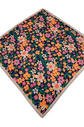 روسری سبز پنبه ای Nine - کد 825263846