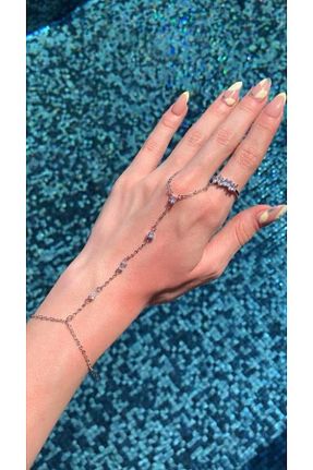 دستبند استیل (فولاد) زنانه استیل (فولاد) shesra - کد 851641642