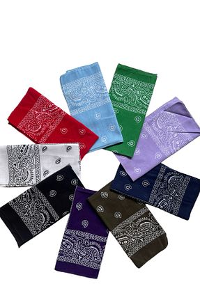 باندانا بنفش پنبه ای Rupen Kraft - کد 863426571
