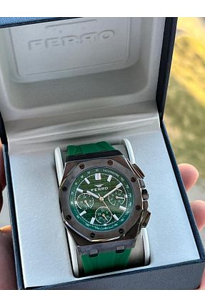 ساعت مچی سبز مردانه 46-50 میلی متر FERRO - کد 863425714