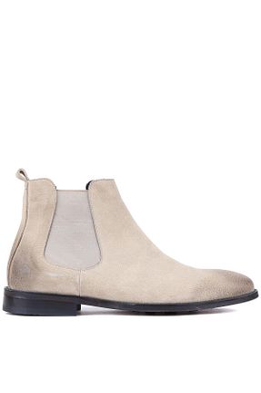 بوت / نیم بوت بژ مردانه جیر Shoetyle - کد 801895480